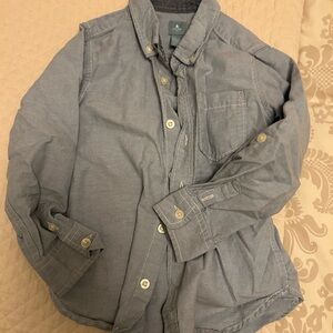 GAP Light Blue Button-Up Shirt